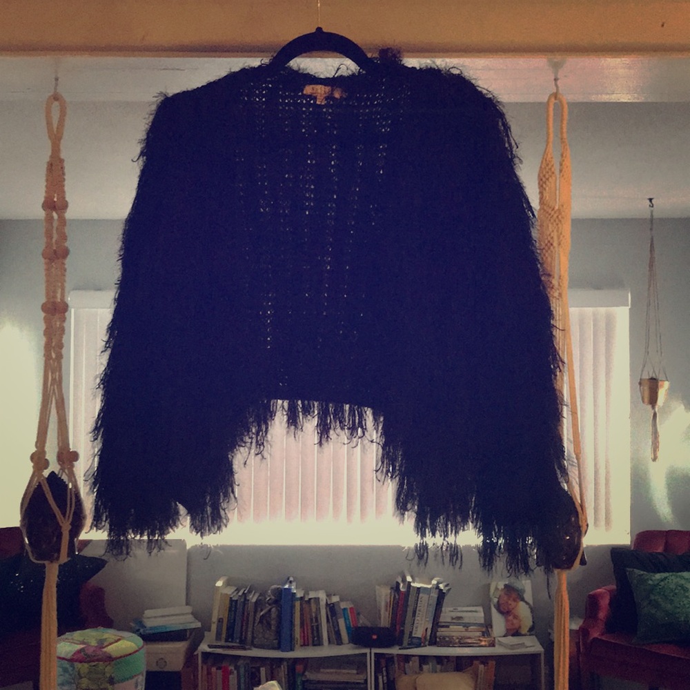 Shaggy sweater